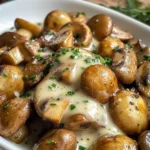 Champignons wie vom Weihnachtsmarkt