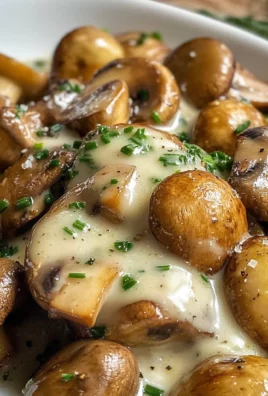 Champignons wie vom Weihnachtsmarkt