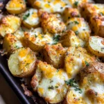 Cheesy Ranch Oven Roasted Potatoes