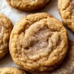 Chewy Pumpkin Snickerdoodle Cookies