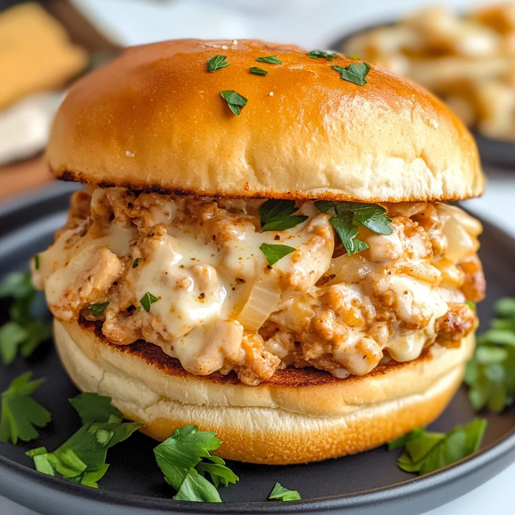 Chicken Alfredo Sloppy Joes: A Delicious Twist on a Classic Favorite