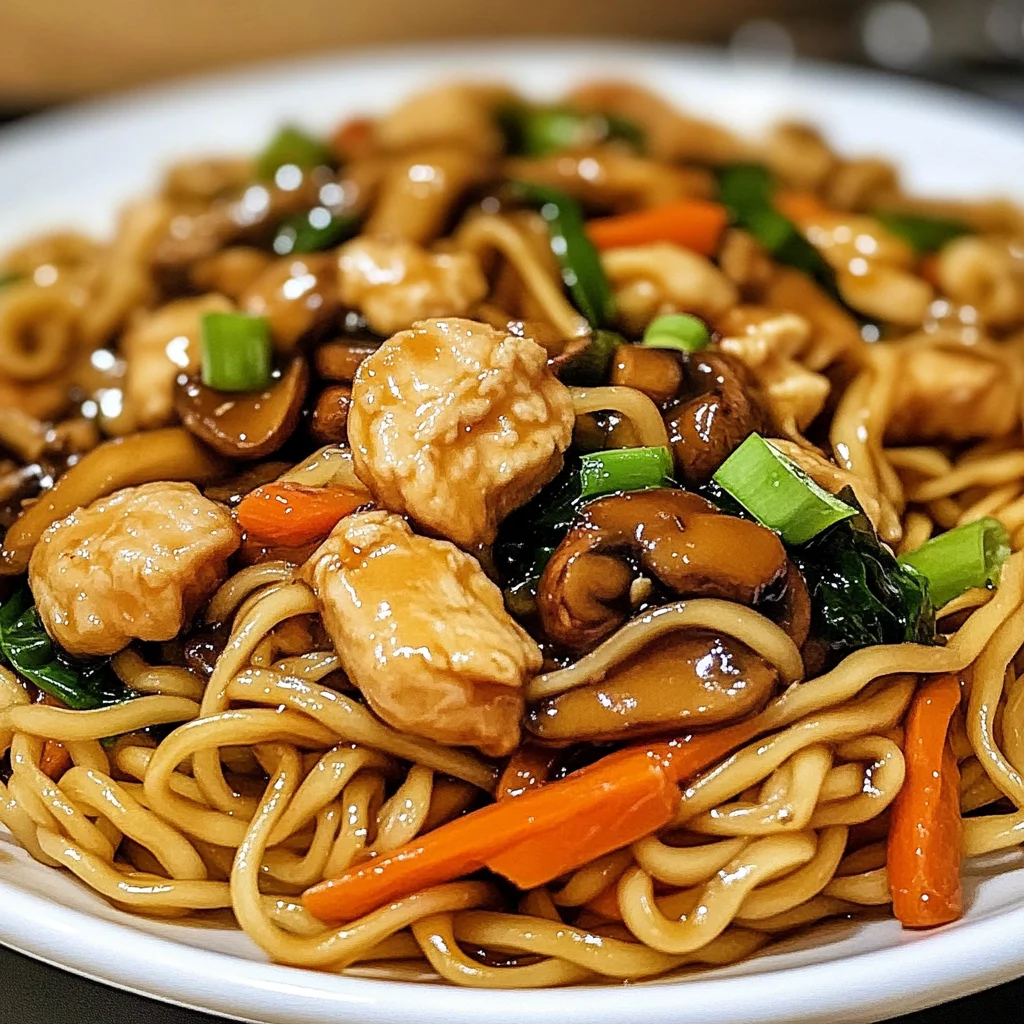 Chicken Lo Mein