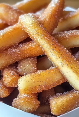 Cinnamon Sugar Apple Fries