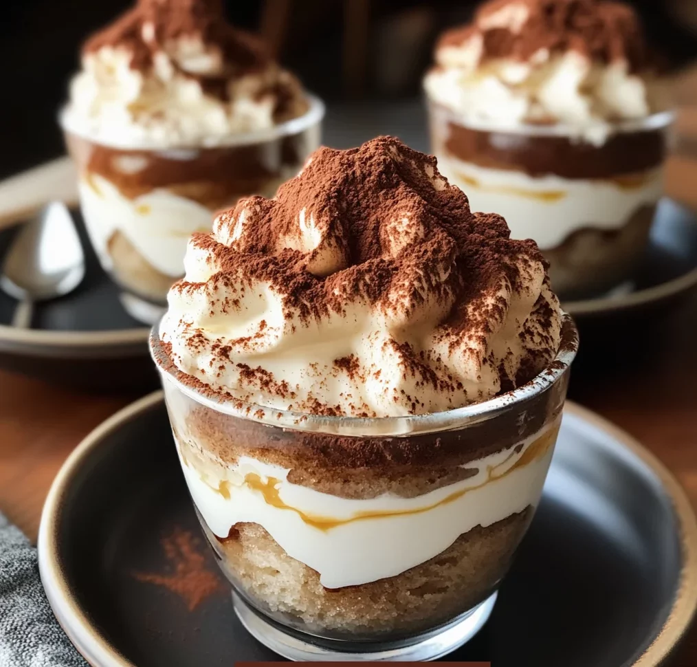Coffee Protein Tiramisu Cups Recipe
