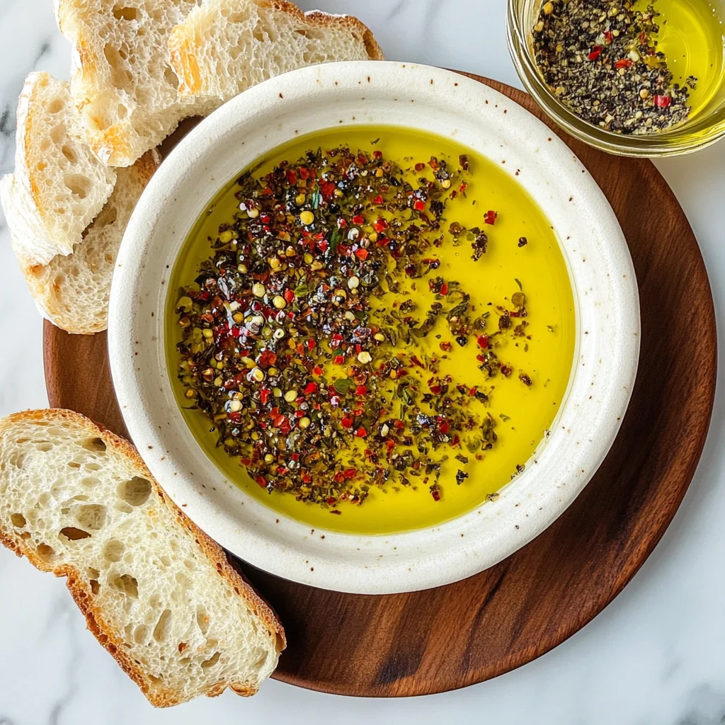 Copycat Carrabba's Bread Dipping Oil Recipe