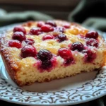 Cranberry Orange Breakfast Cake Recipe