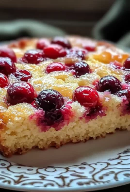 Cranberry Orange Breakfast Cake Recipe