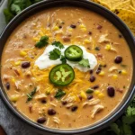 Creamy Chicken Taco Soup