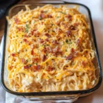 Creamy Southern Spaghetti Bake