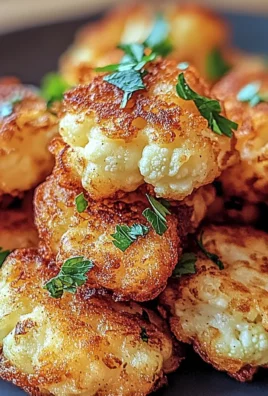 Crispy Cauliflower Fritters