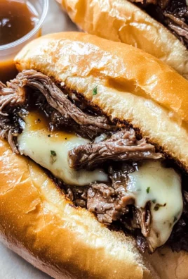 Crock Pot French Dip Sandwiches