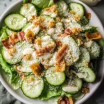Cucumber Caesar Salad