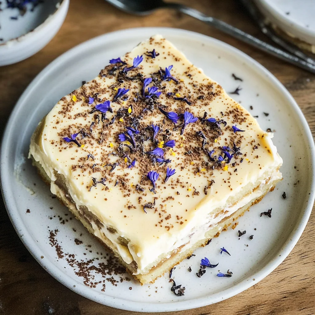 Earl Grey Tea Tiramisu