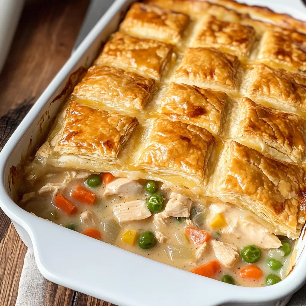 Easy Chicken Pot Pie Casserole