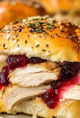 Havarti Cranberry Turkey Sliders