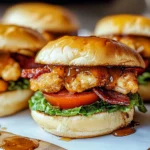 Honey Mustard BLT Chicken Sliders