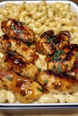 Honey Pepper Chicken Mac and Cheese