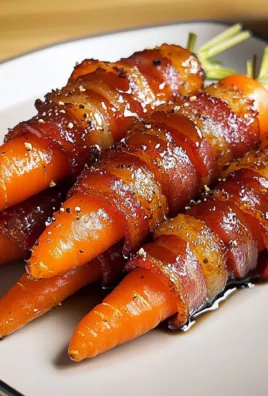 Maple Bacon Carrots