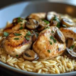 Marsala Chicken Orzo