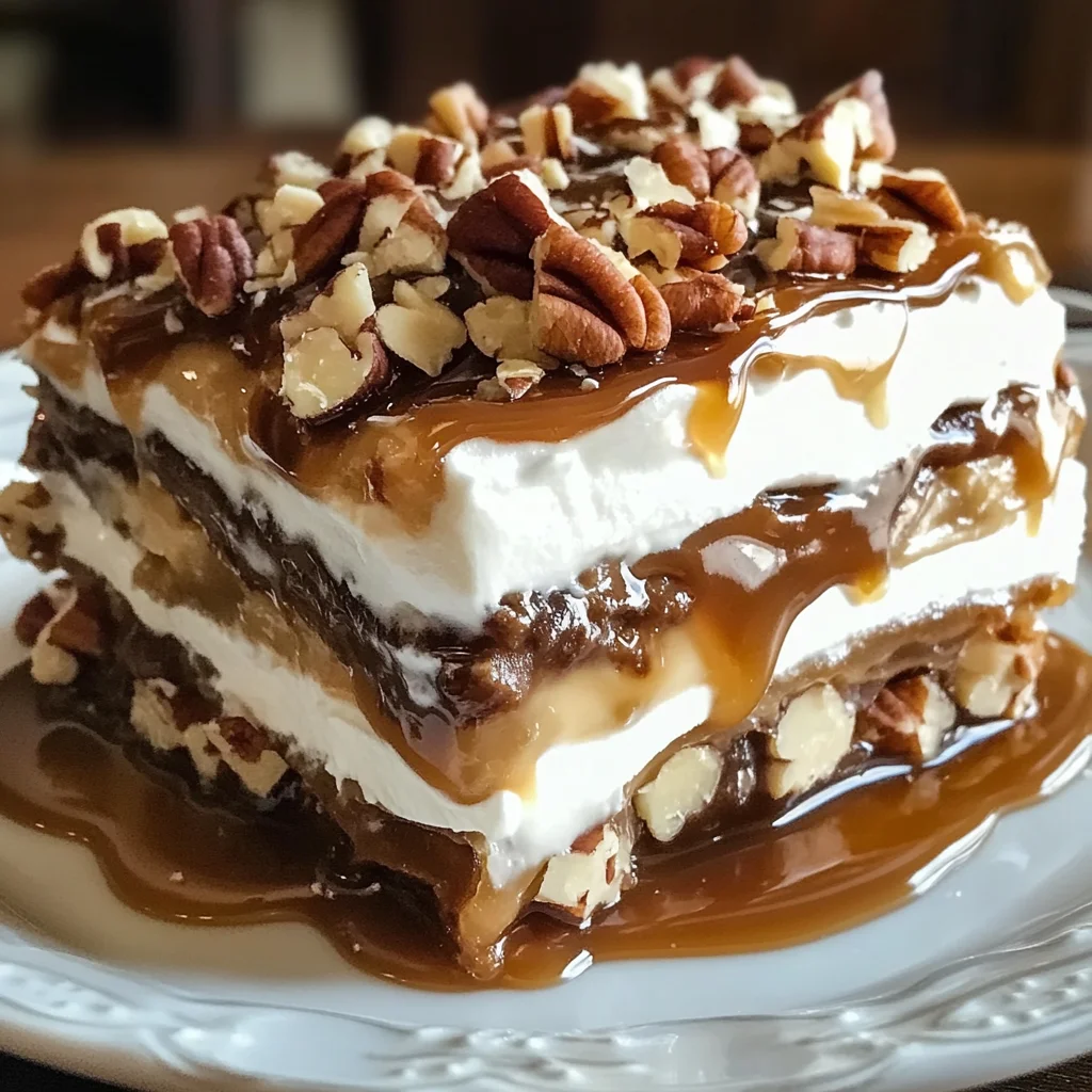 No-Bake Turtle Lasagna Dessert: A Delightful Treat!