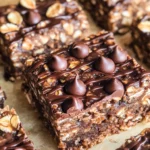 No Bake Chocolate Oatmeal Bars