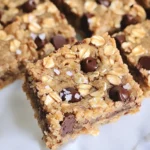 Oatmeal Chocolate Chip Bars