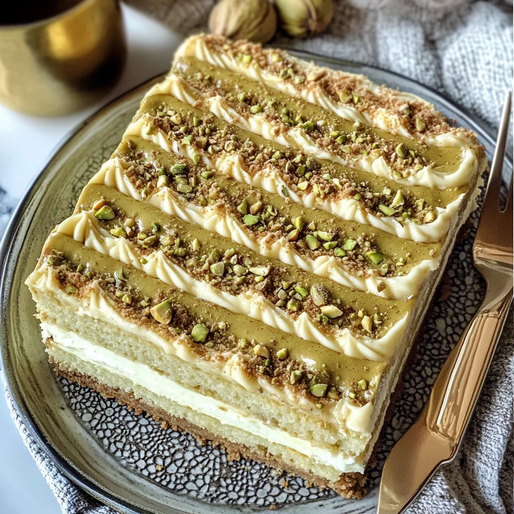 Pistachio Tiramisu