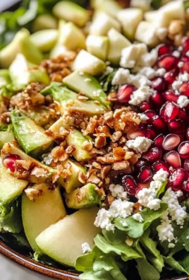 Pomegranate Christmas Salad with Honey Mustard Dressing - Alrightwithme