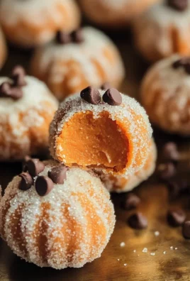 Pumpkin Cheesecake Truffles