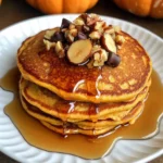Pumpkin Greek Yogurt Pancakes