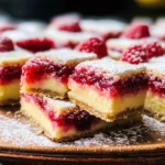 Raspberry Lemon Cheesecake Bars