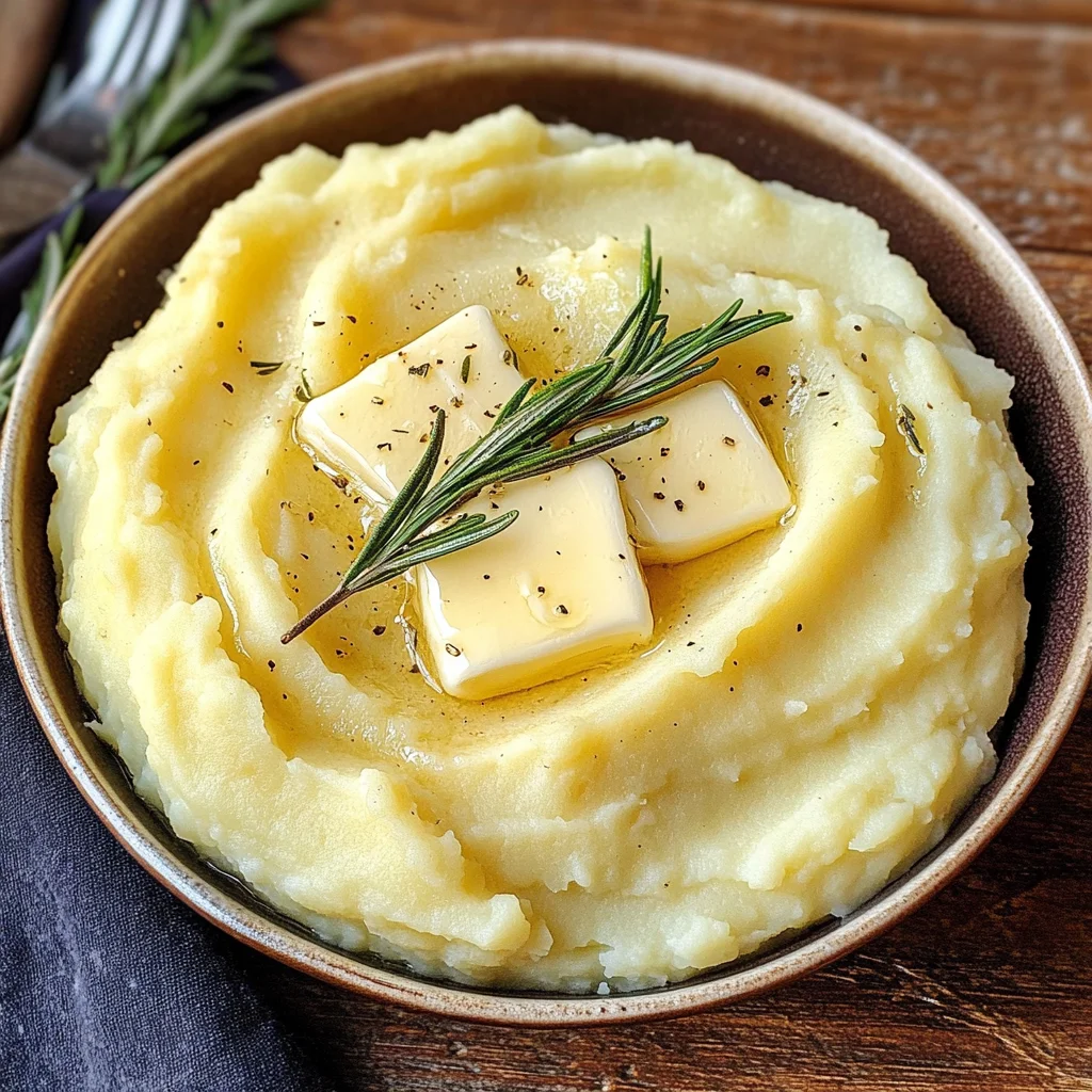 Rosemary Garlic Mashed Potatoes