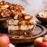 Salted Caramel Apple Pie Cheesecake