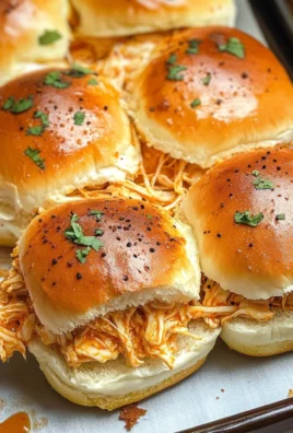 Spicy Buffalo Chicken Sliders
