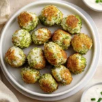 Air Fryer Broccoli Cheddar Poppers