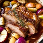 Apple Cider Braised beef Shoulder