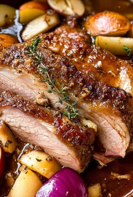 Apple Cider Braised beef Shoulder