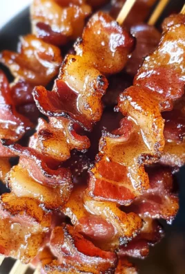 Bacon Skewers with Brown Sugar Glaze