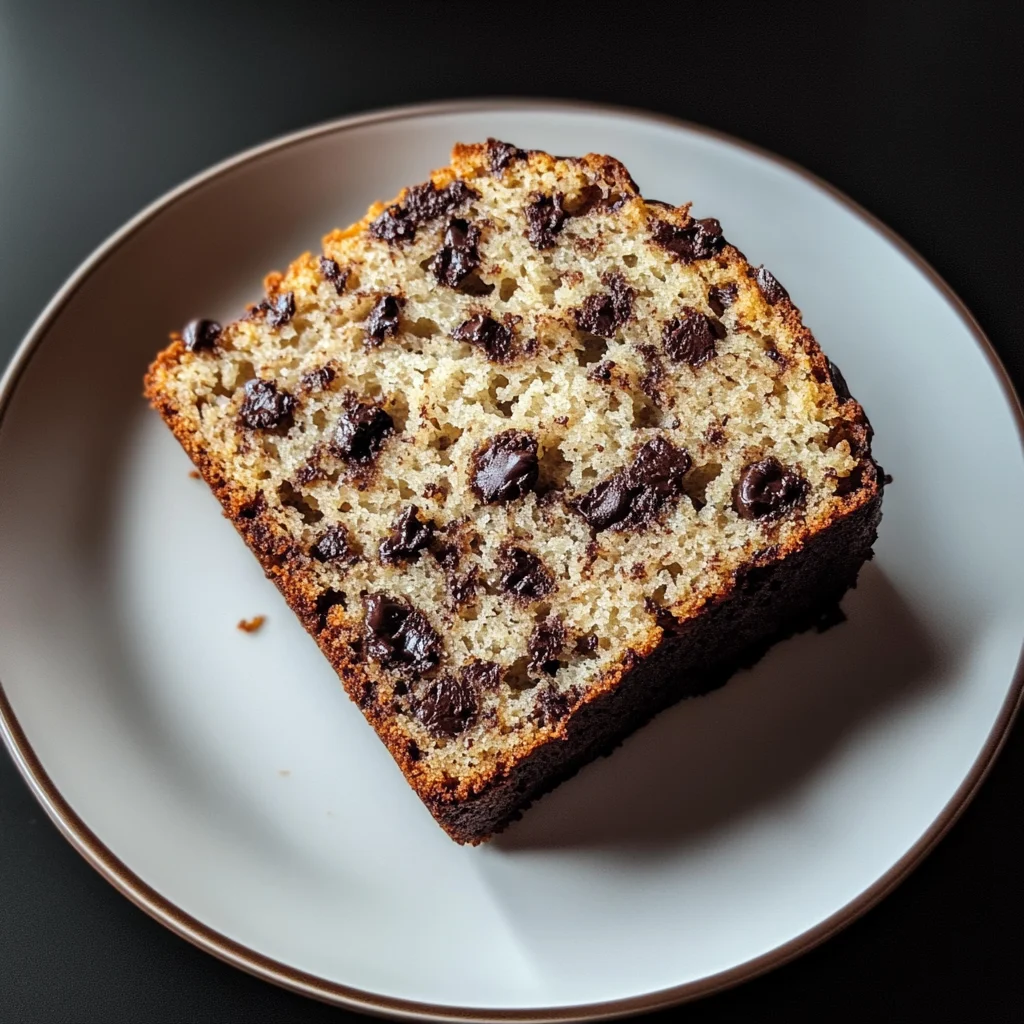 Banana Bread Recipe with Chocolate Chips