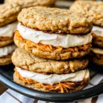Carrot Cake Cookie Sandwiches