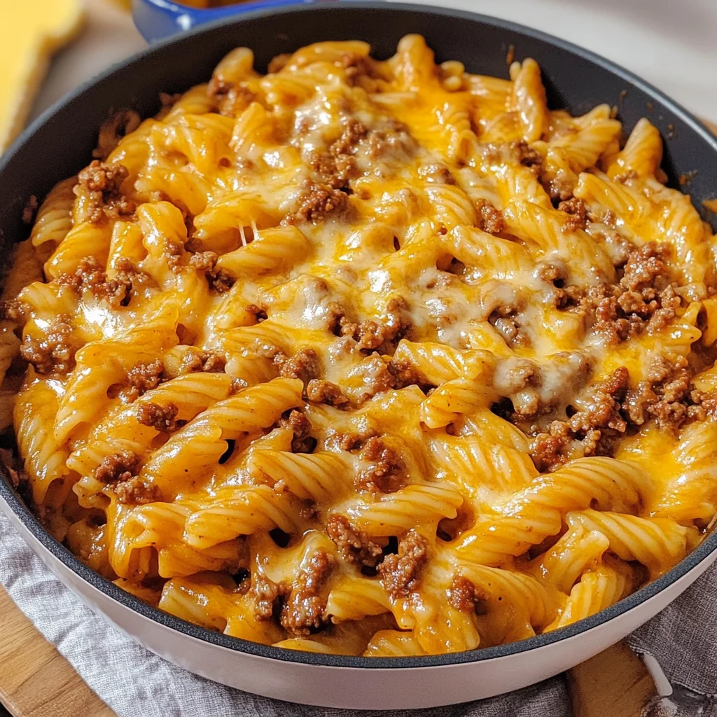 Cheeseburger Pasta