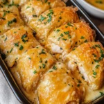 Cheesy Chicken Crescent Bake