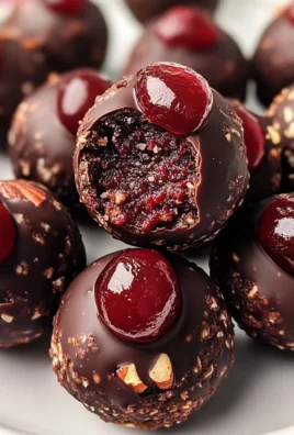Cherry Bourbon Balls