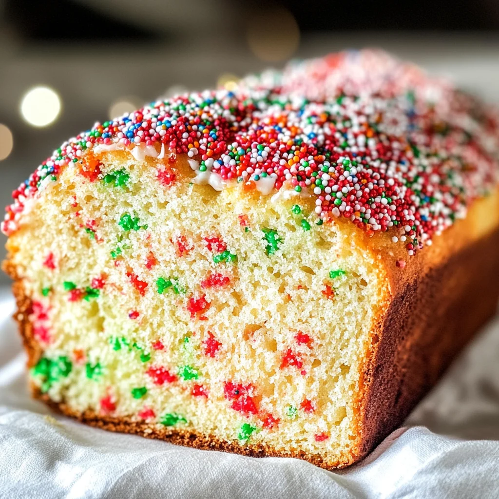 Christmas Sprinkle Buttermilk Bread