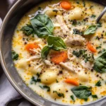 Creamy Gnocchi Chicken Soup