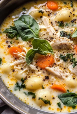 Creamy Gnocchi Chicken Soup