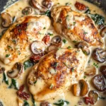 Creamy Mushroom Chicken Recipe