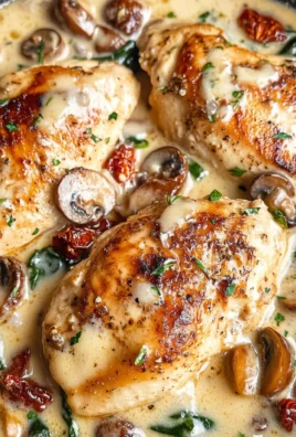 Creamy Mushroom Chicken Recipe