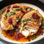 Crispy Chicken with Goat Cheese & Sun Dried Tomatoes