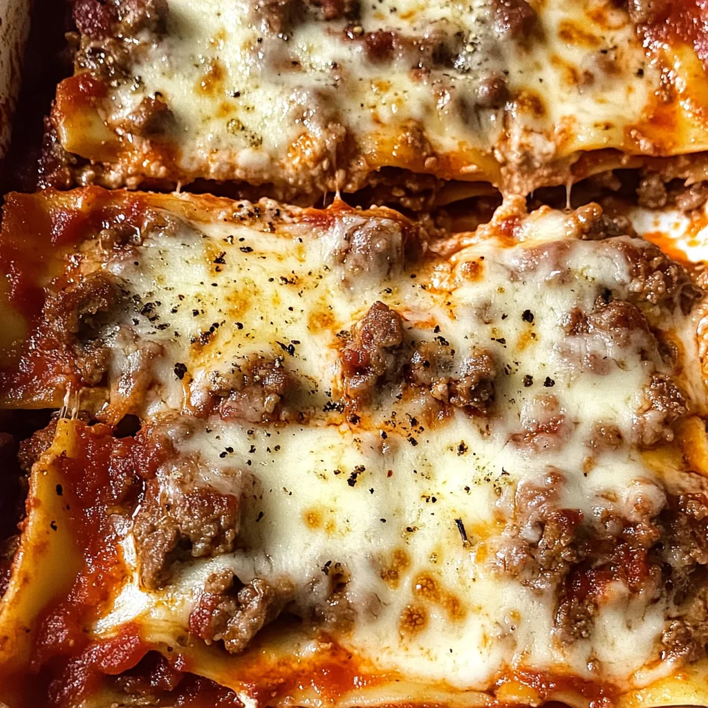 Easy Lasagna Recipe (No Boil Noodles)